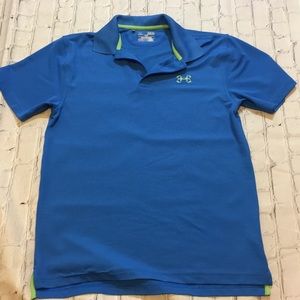 Men’s Golf Under Armour size M loose fit polo blue